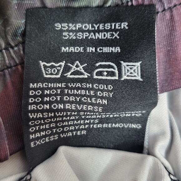 Killstar C U In Paradise All-Over Rose Eyeball Print Stretch Leggings, size XS - Picture 7 of 8